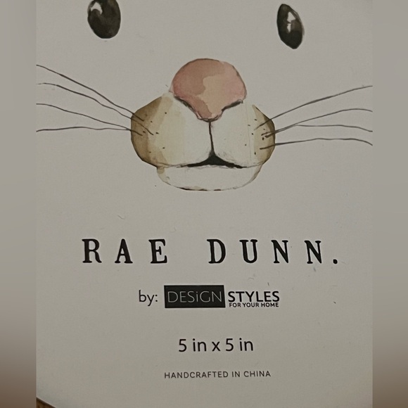 Rae Dunn Happy Easter Bunny frame & mini baby born surprise & scrubbie bunny NWT - Picture 12 of 12